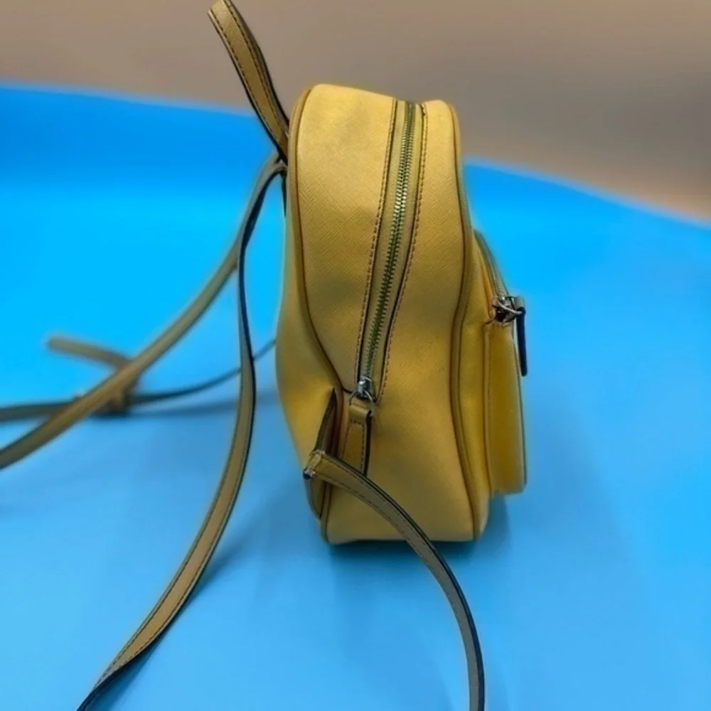 GUESS Faux Leather Sunflower Mini Backpack